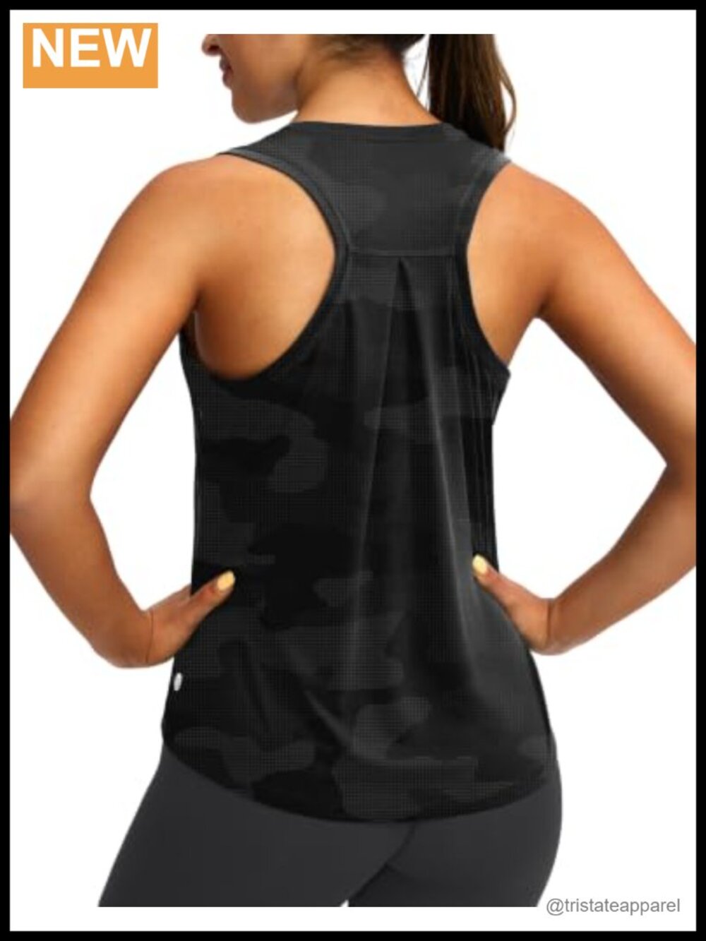 Racerback Athletic Tank Top Workout Running Yoga Gym Sleeveless